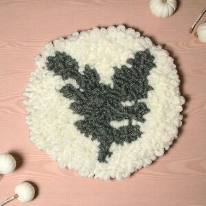 Green Leaf Mug Rug